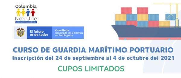 Las inscripciones para el Curso de Guardia Marítimo Portuario se realizarán del 24 de septiembre al 4 de octubre 